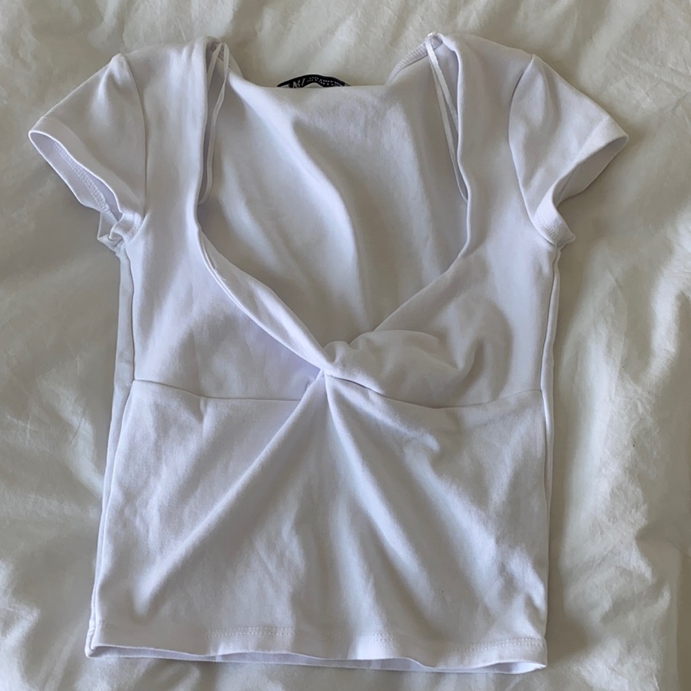 White Zara T shirt